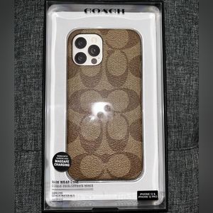 Authentic Coach iphone Case